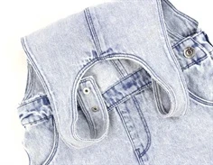 Name It light blue denim overall shorts